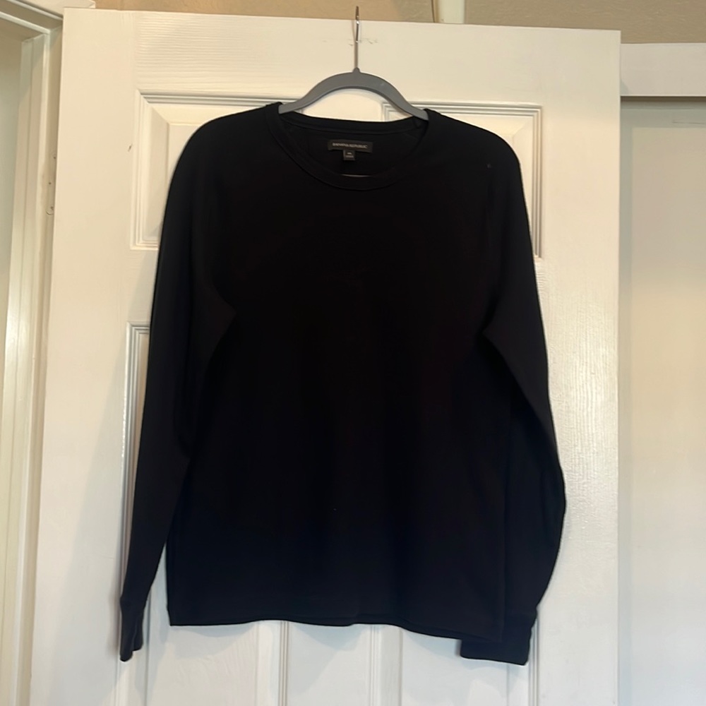 Banana Republic Men’s Mini Thermal Long Sleeve Crew Pullover. Like New!